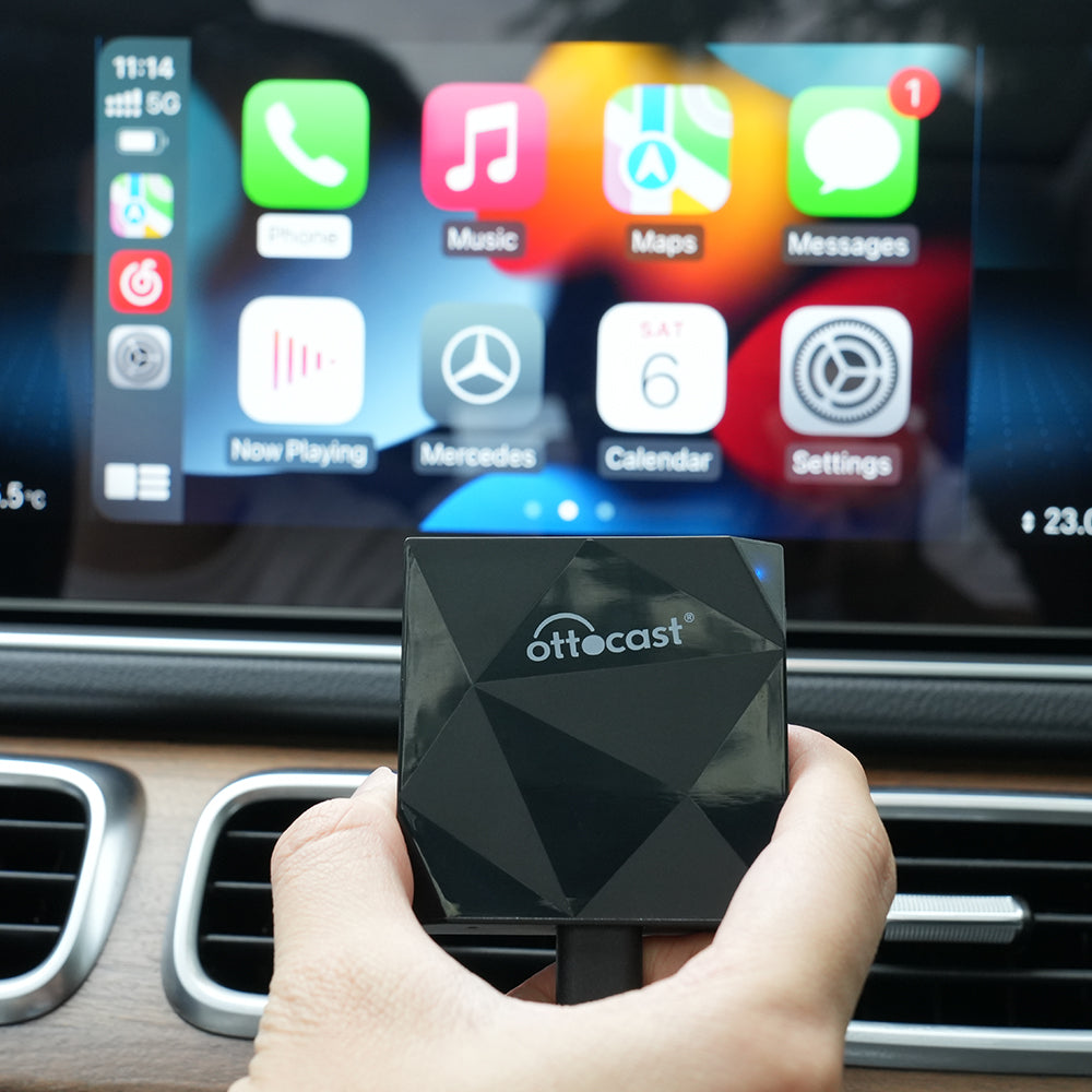 OTTOCAST® U2-AIR Wireless CarPlay Adapter