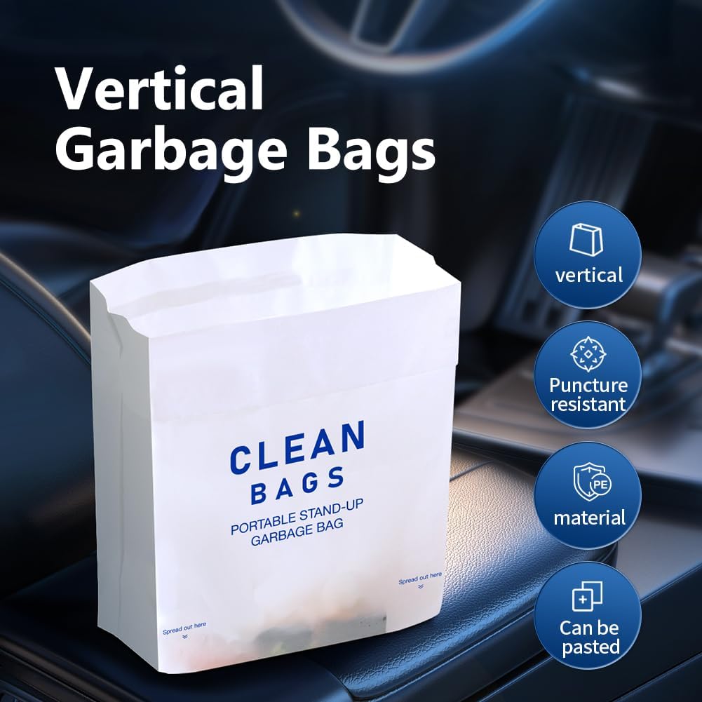 Waterproof Disposable Car Trash Bags