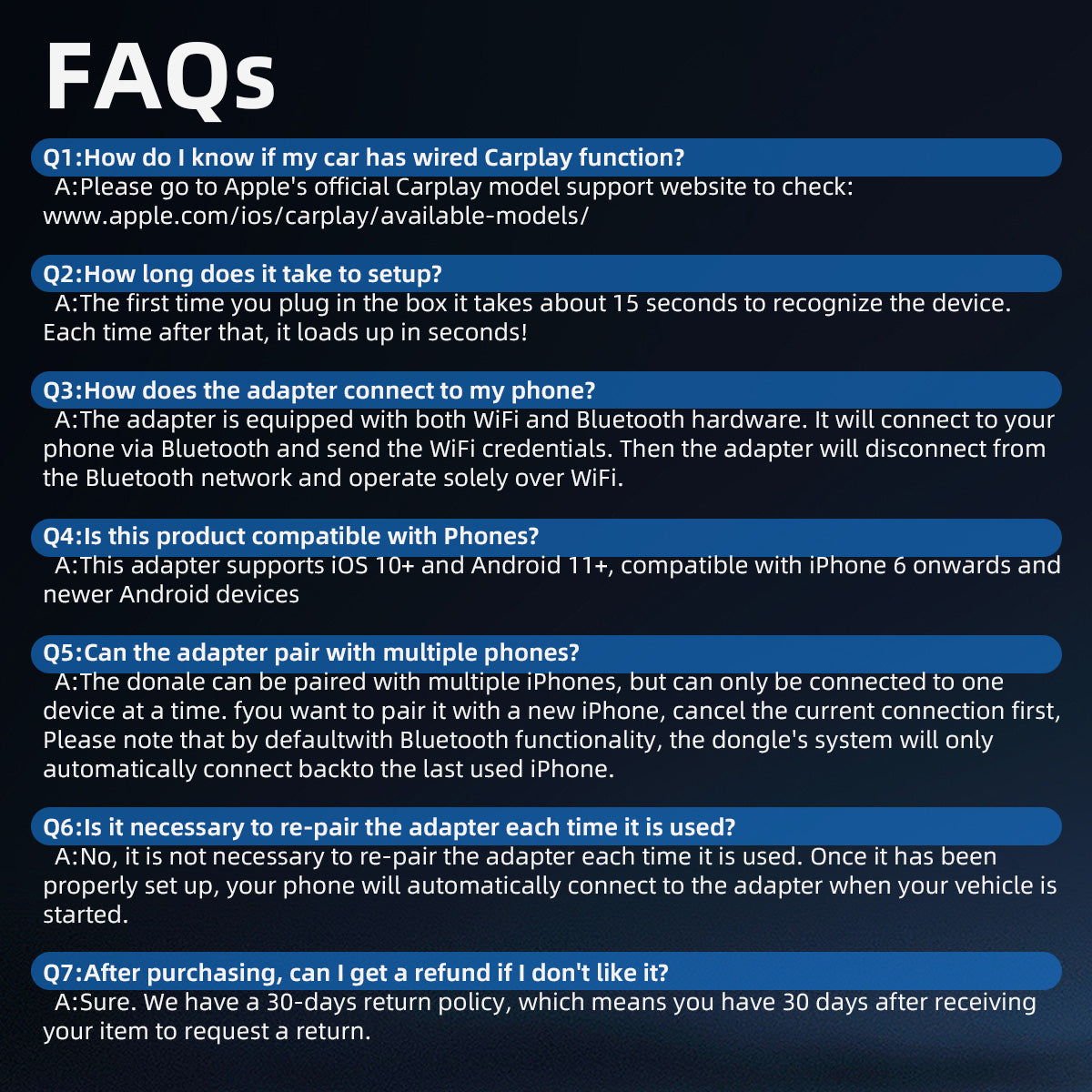 OTTOCAST® Play2Video Pro | Netflix, YouTube, Prime Video & Wireless CarPlay Android Auto