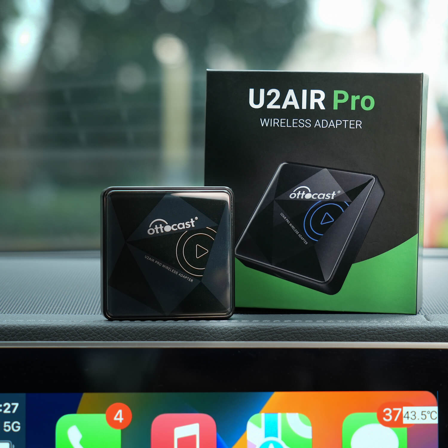 OTTOCAST® U2AIR Pro Wireless CarPlay Adapter