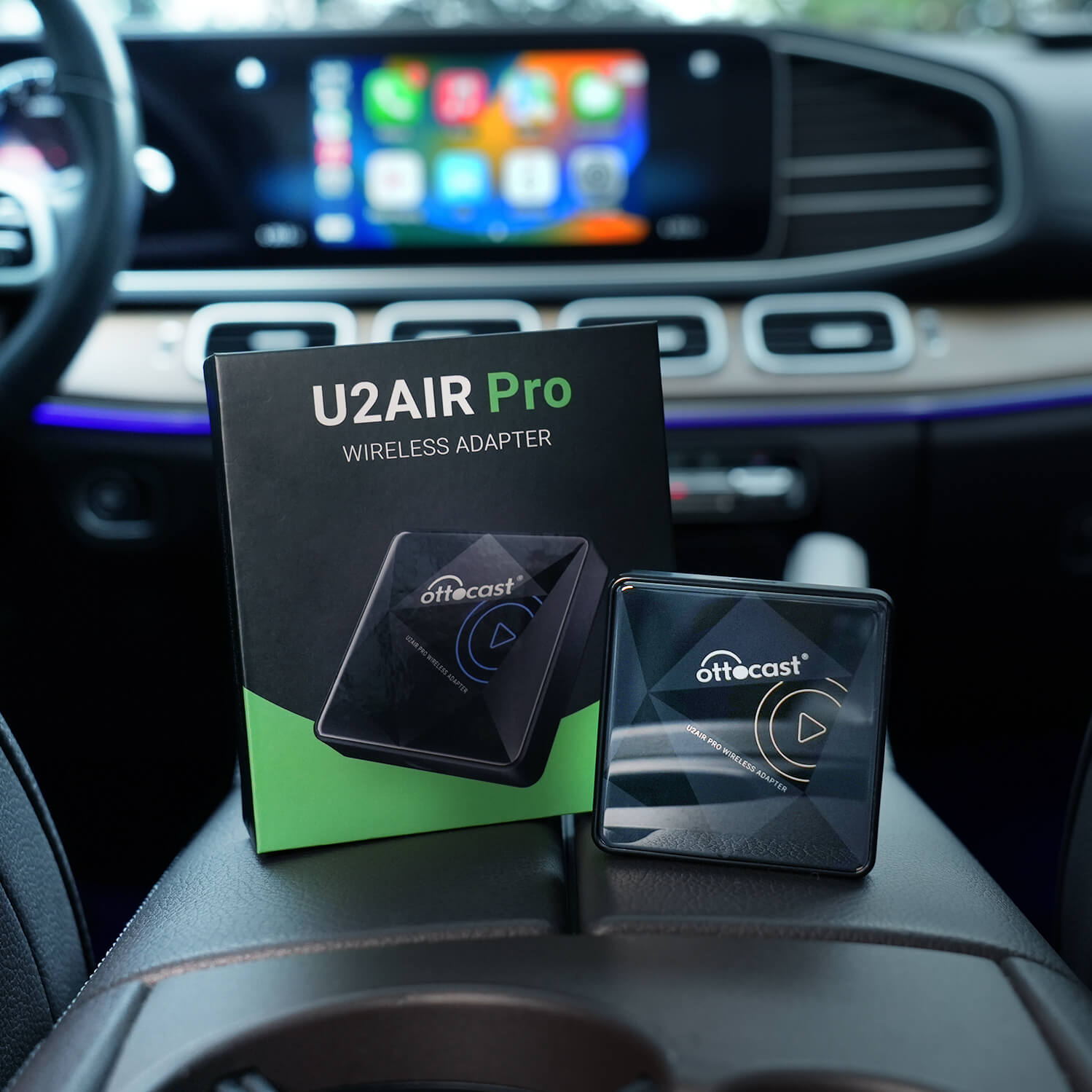 OTTOCAST® U2AIR Pro Wireless CarPlay Adapter