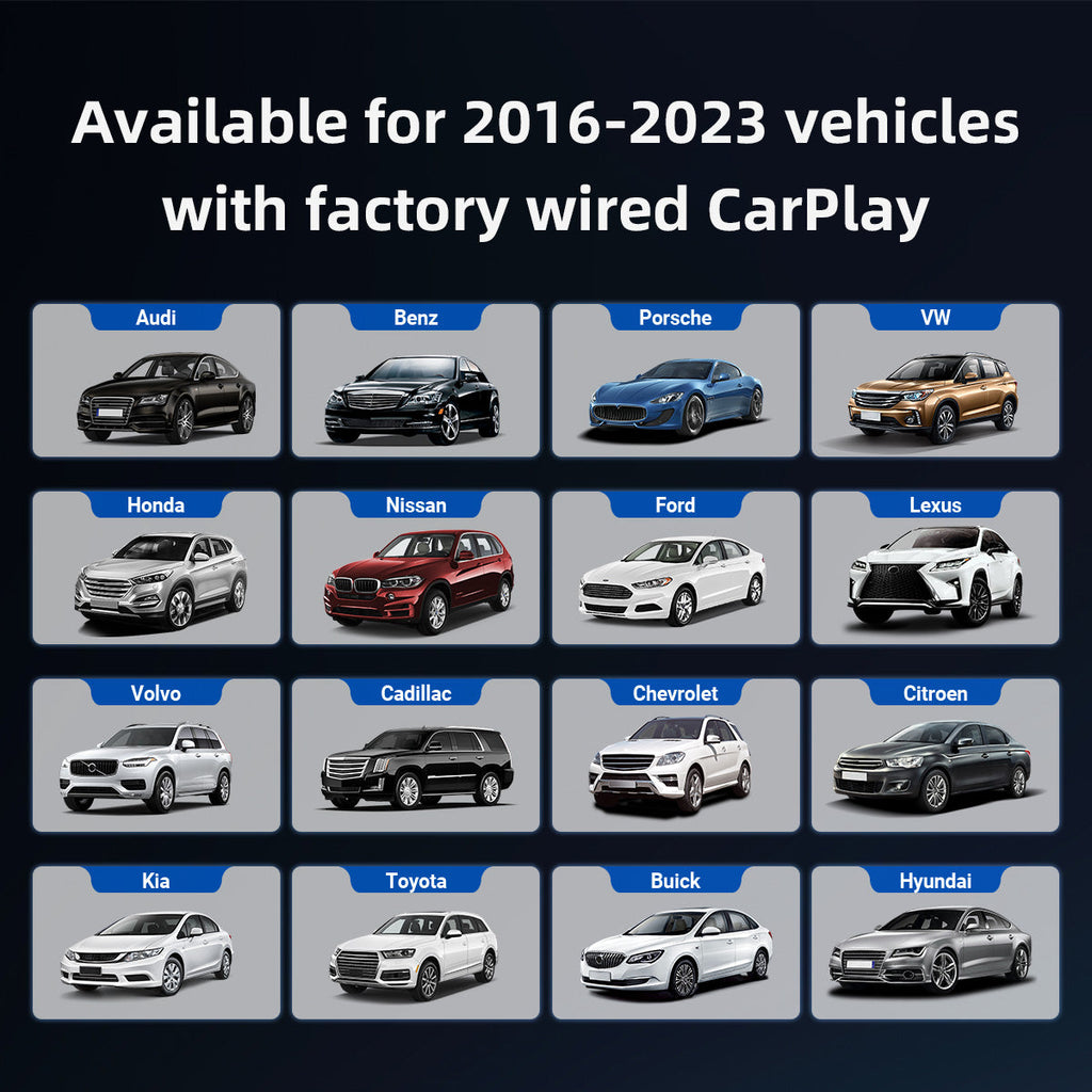 OTTOCAST® Play2Video Pro | Netflix, YouTube, Prime Video & Wireless CarPlay Android Auto